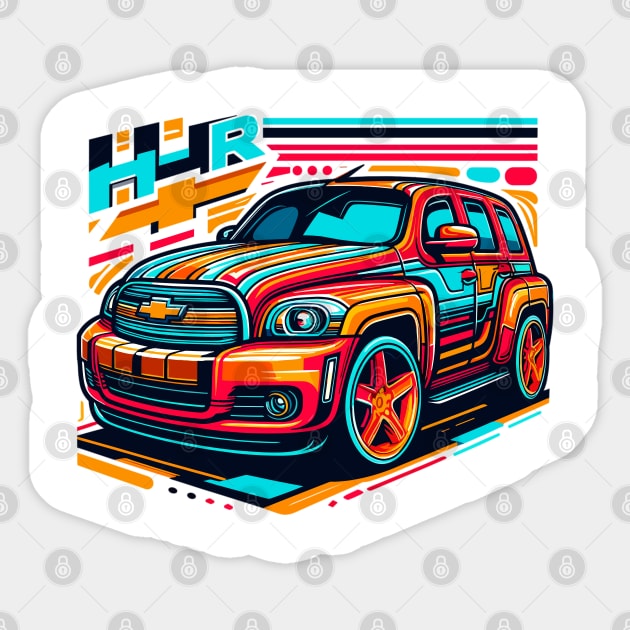 Chevrolet HHR Sticker by Vehicles-Art